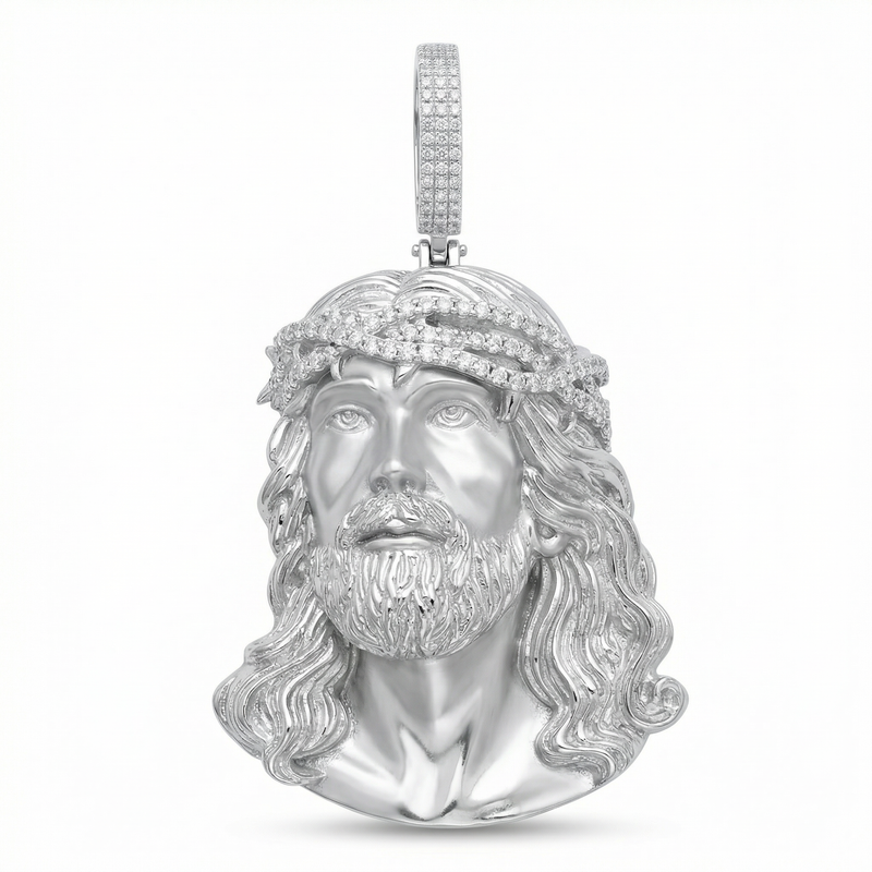 Solid Plain Jesus Pendant