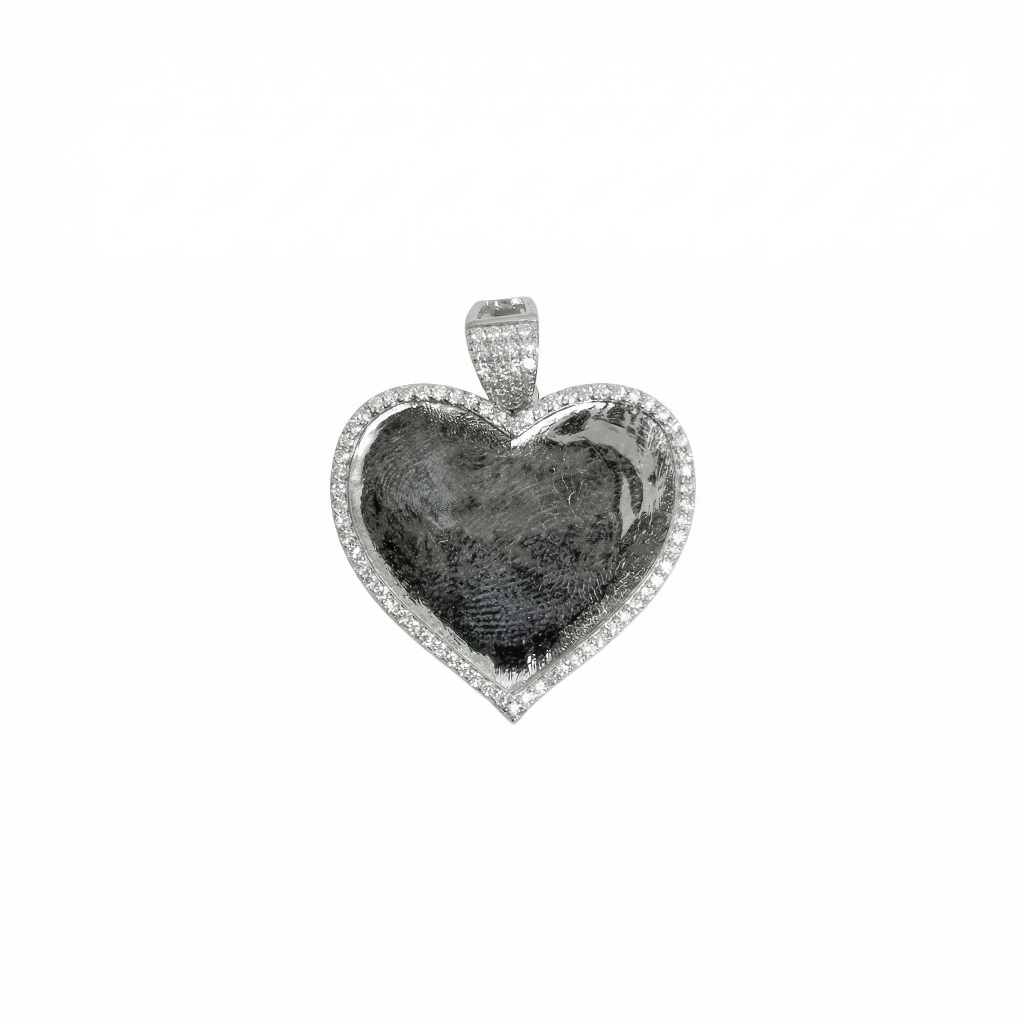 Heart Shaped Memory Frame Pendant