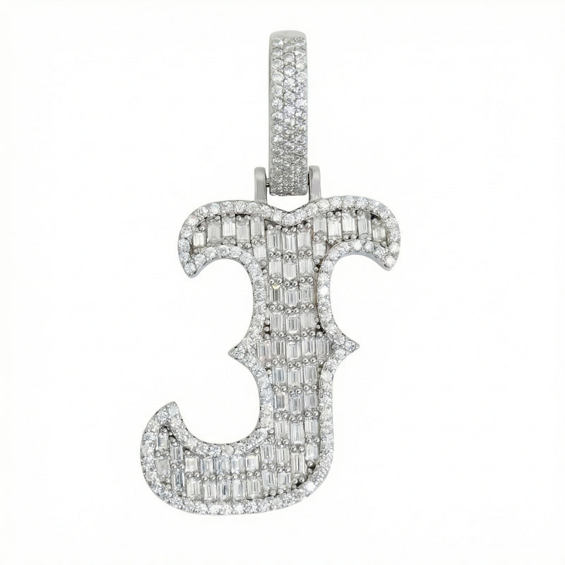 Letter J Pendant