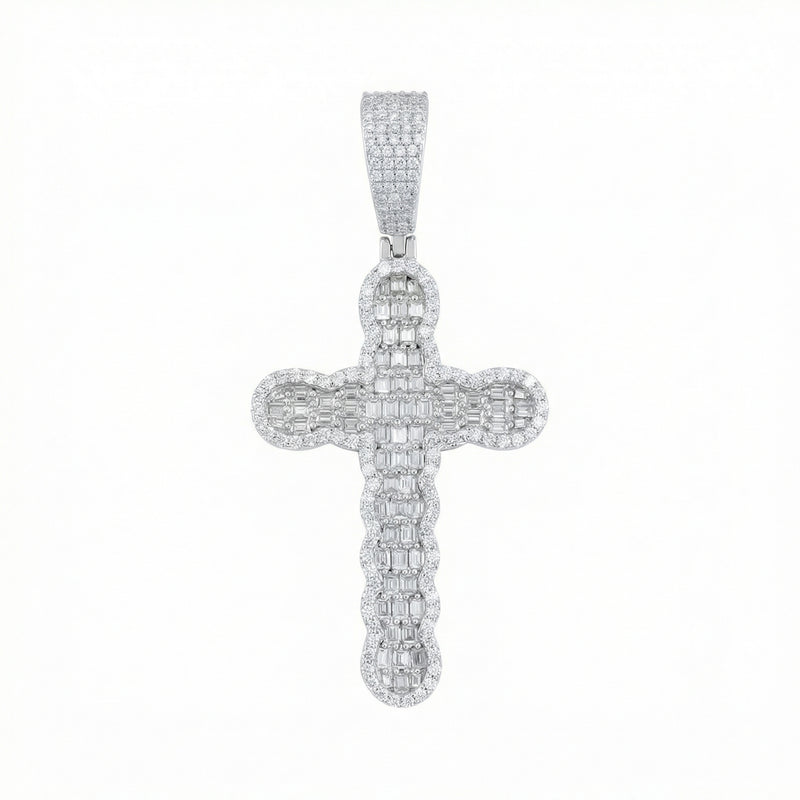 Round Shape Cross Pendant