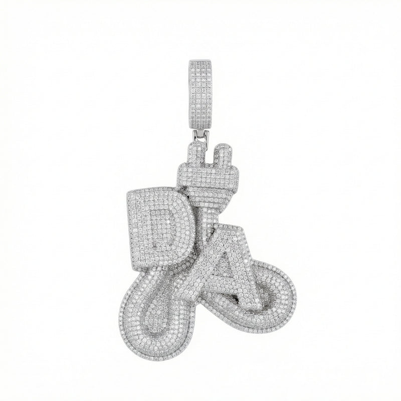 Round Cut Da Plug Pendant