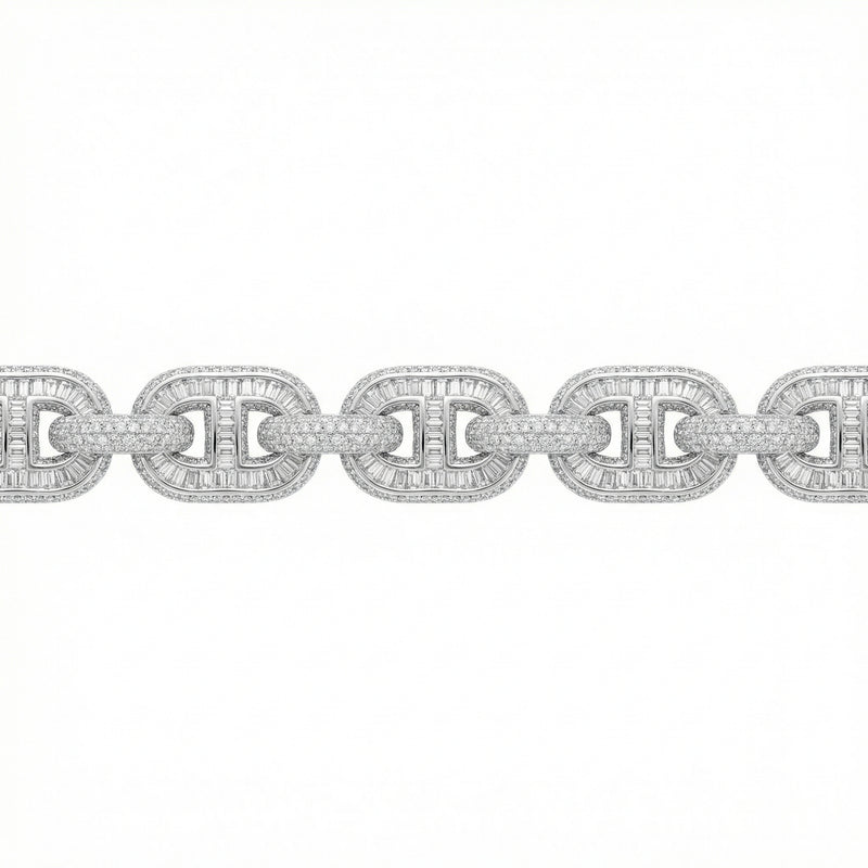 Gucci Link Diamond Bracelet