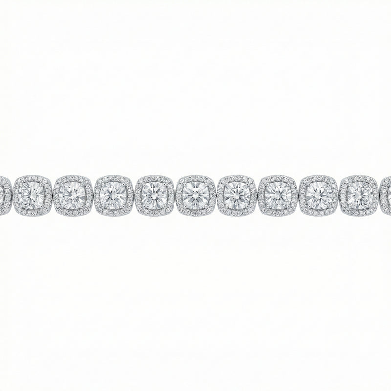 Round Shape Diamond Bracelet