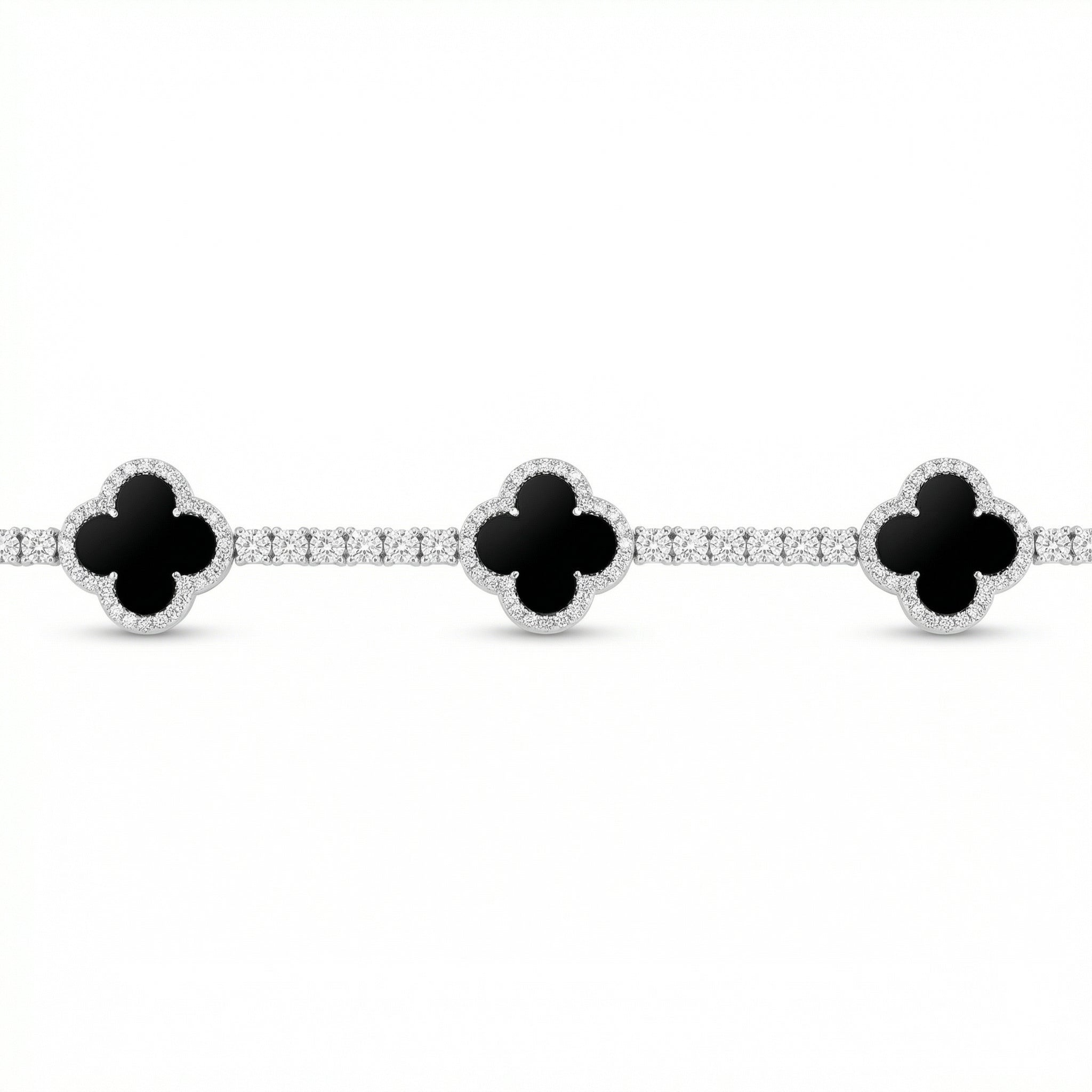 Clover Tennis Bracelet