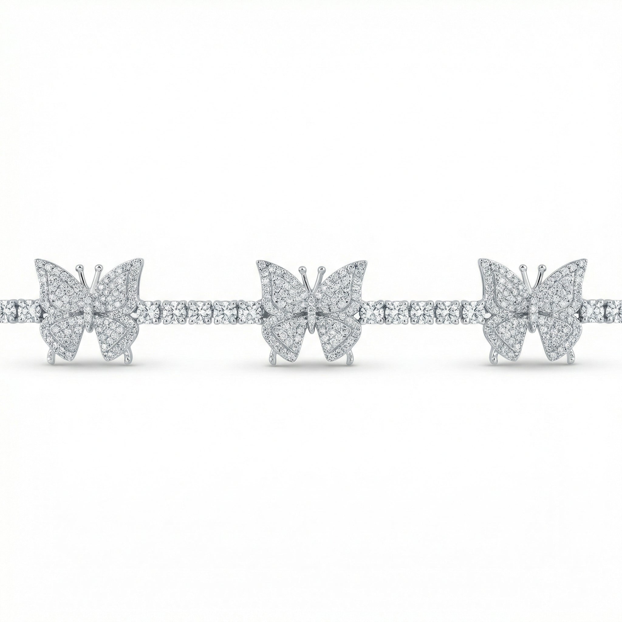 Butterfly Tennis Bracelet
