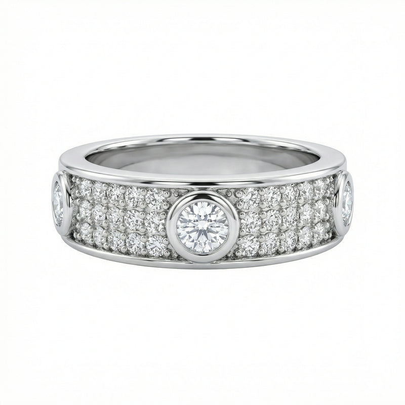 Pave Love Ring