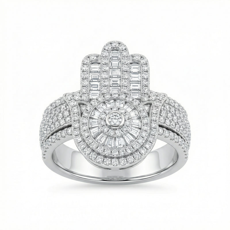 Hamsa Statement Ring