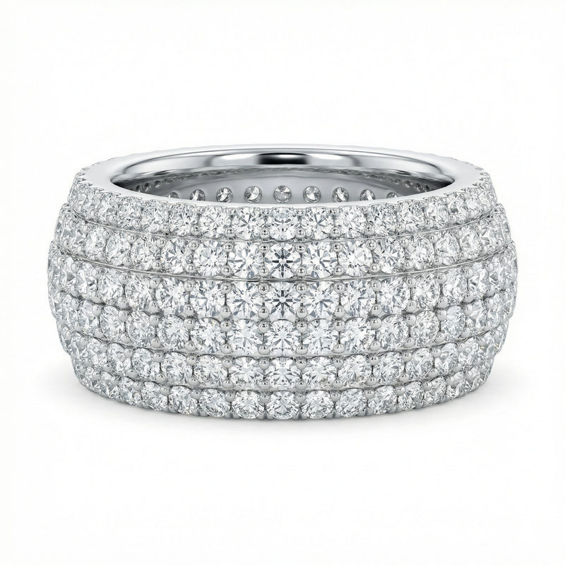 Multi Row Pave Setting