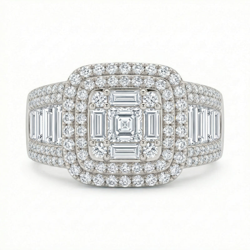 Baguette Wedding Ring