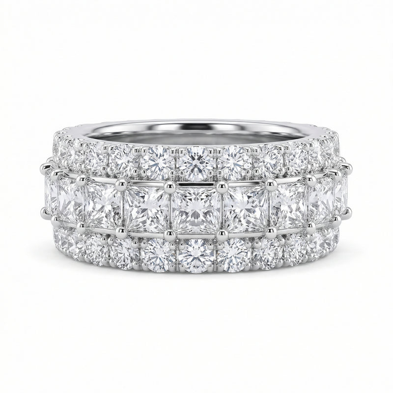 Princess Round Cut Ring