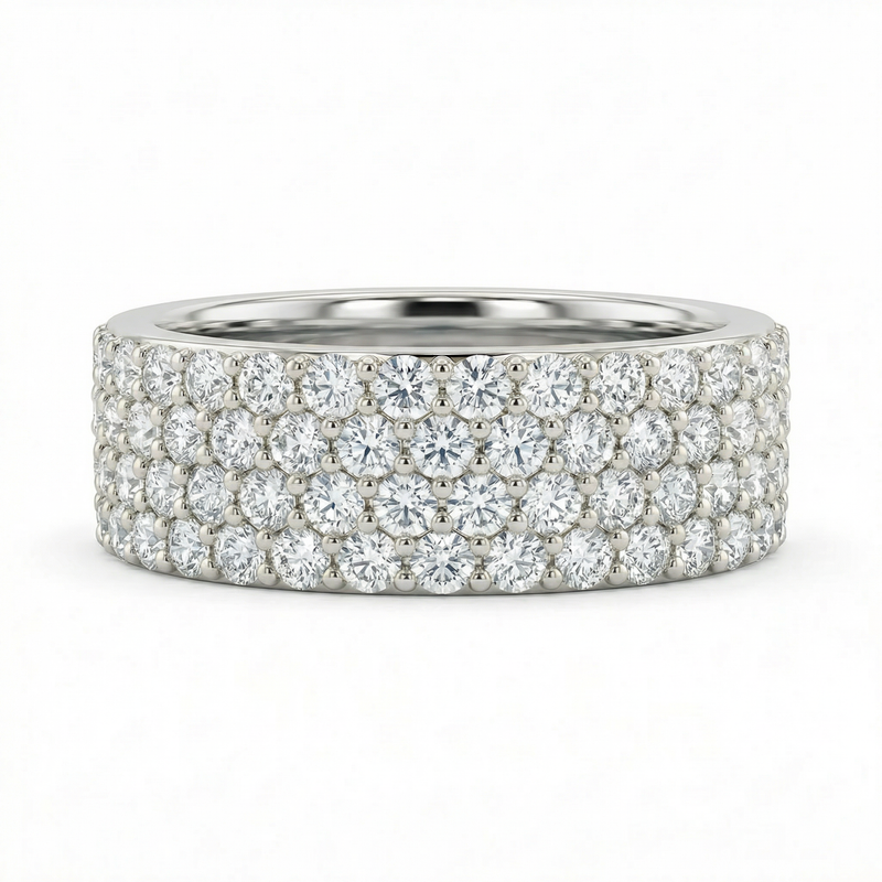 Pave Diamond Ring