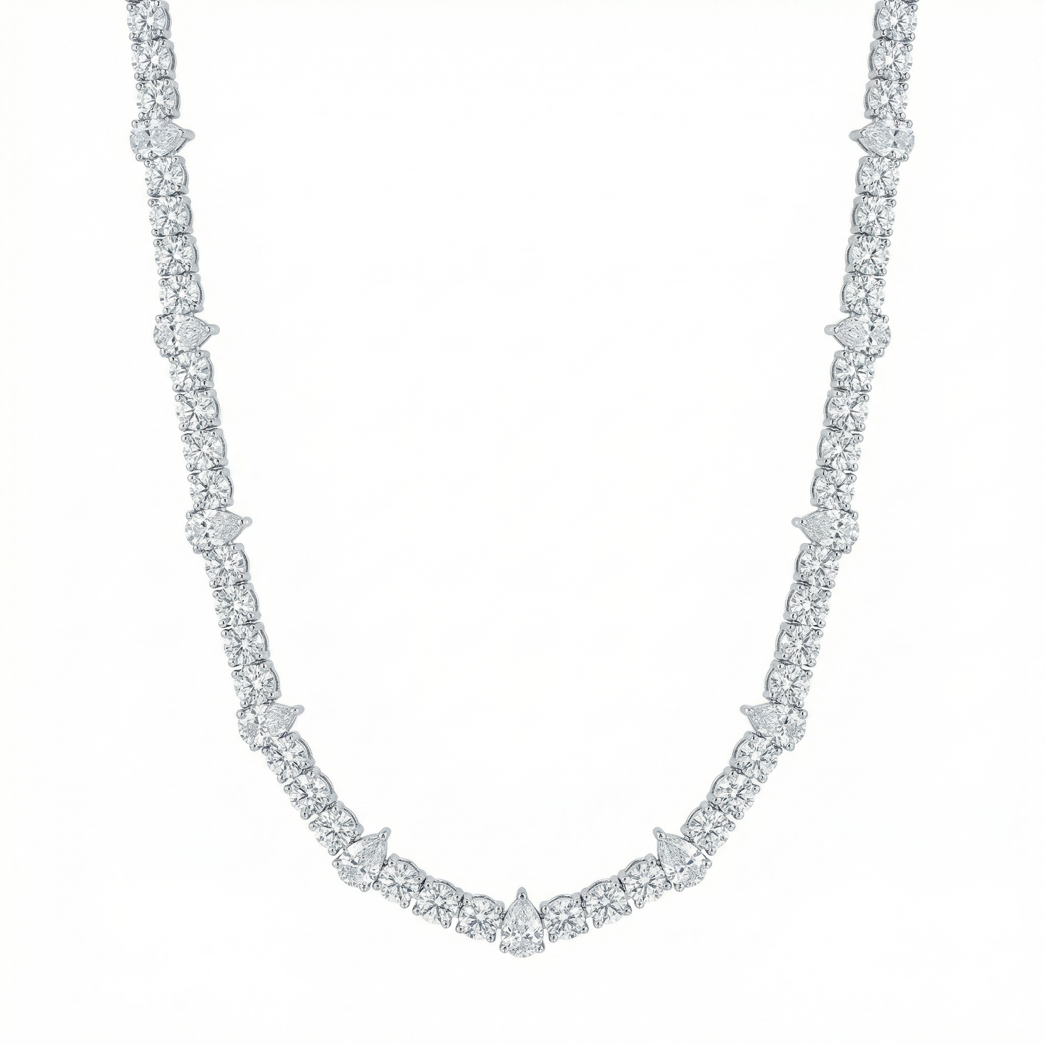 Pear Shape Tennis Chain