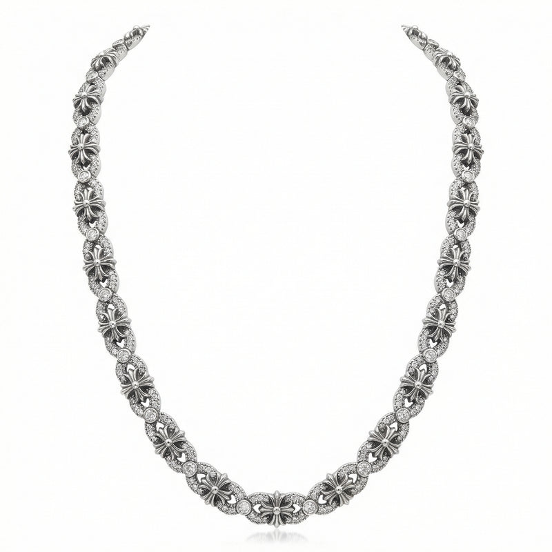 Chrome Infinity Link Chain