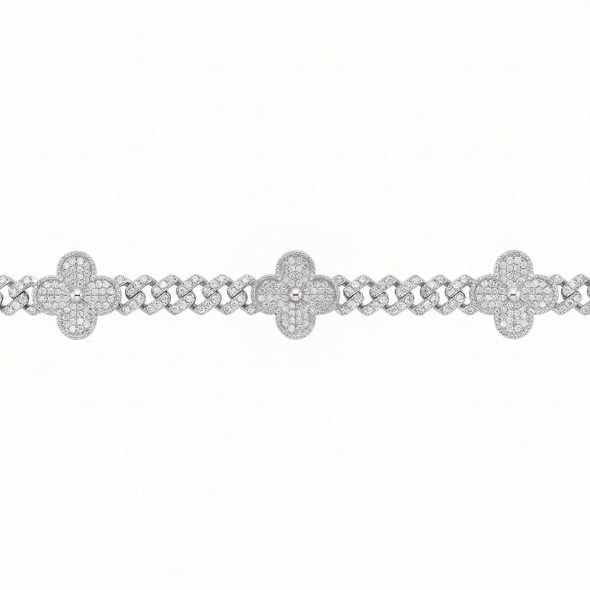 Two Tone Cuban Bracelet